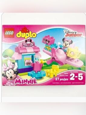 Disney Junior LEGO Duplo Minnie's Café 10830 Building Set Age 2-5 Airplane Toy